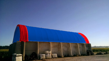 Load image into Gallery viewer, Cover Blue / Trim Bright Red