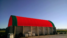 Load image into Gallery viewer, Cover Bright Red / Trim Green