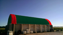Load image into Gallery viewer, Cover Green / Trim Bright Red