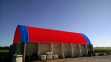 Load image into Gallery viewer, Cover Bright Red / Trim Blue

