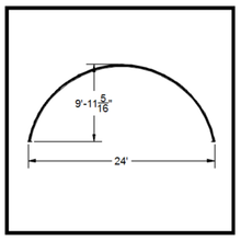 Load image into Gallery viewer, 24&#39; x 102&#39;  Span-Tech Single Truss System
