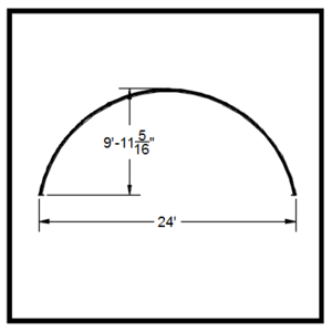 24' x 30'  Span-Tech Single Truss System