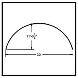 30' x 60'  Span-Tech Single Truss System